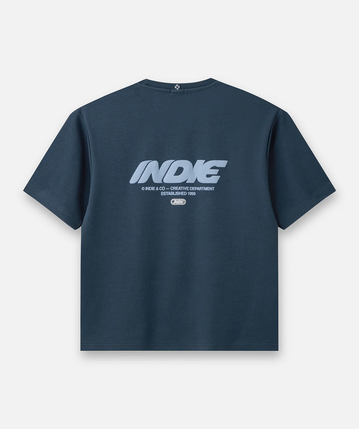 The Beaumont Tee - Ocean Blue - Image 2