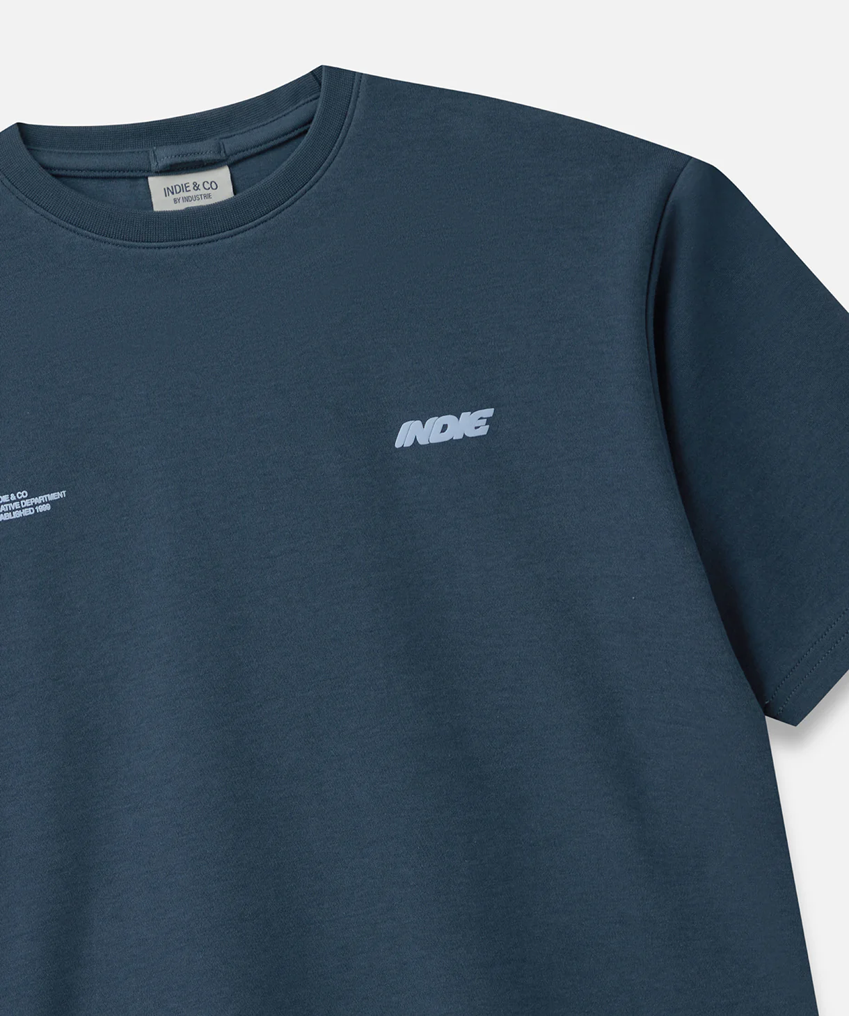 The Beaumont Tee - Ocean Blue - Image 3