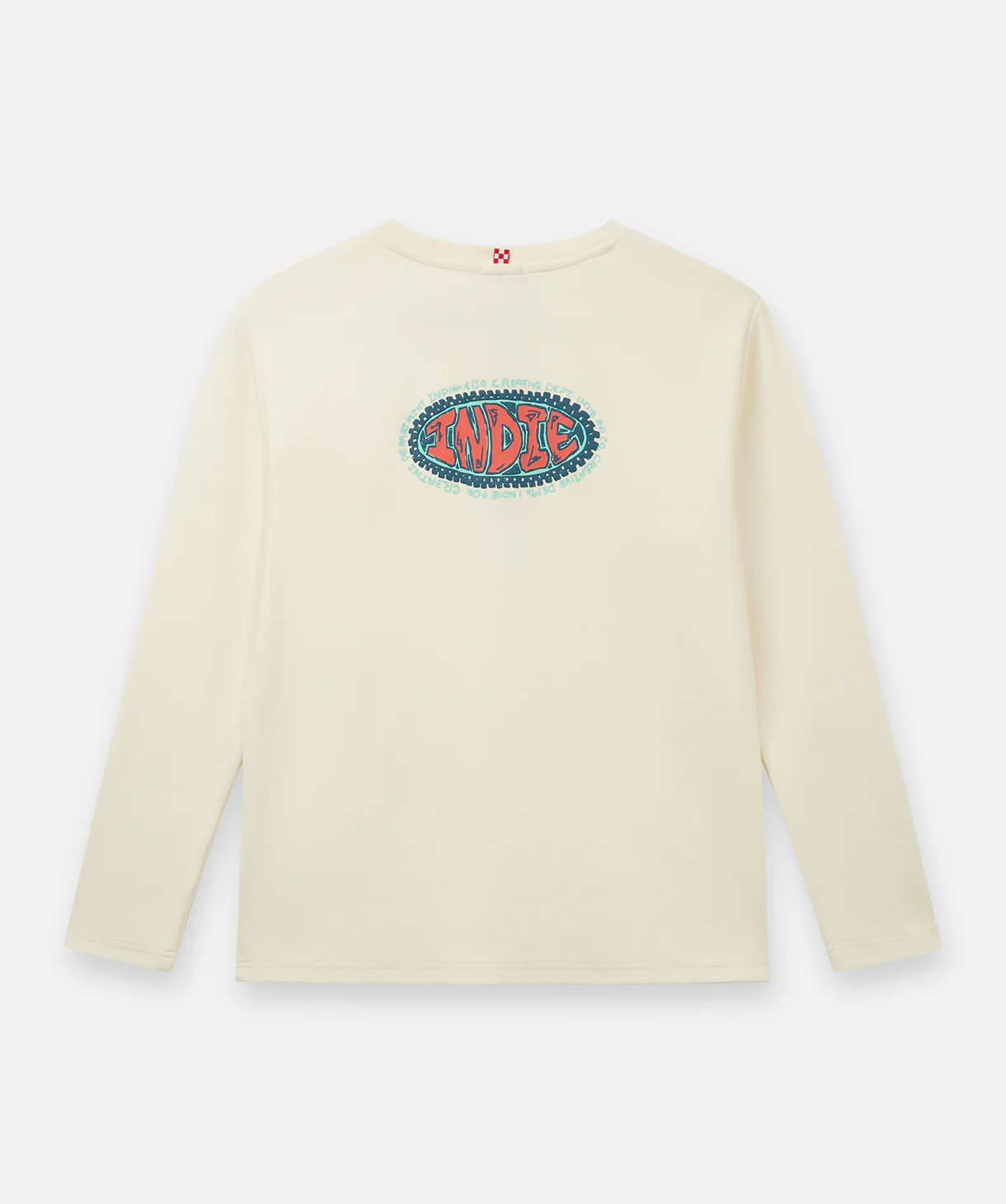 The Livingston L/s Tee - Cream - Image 2