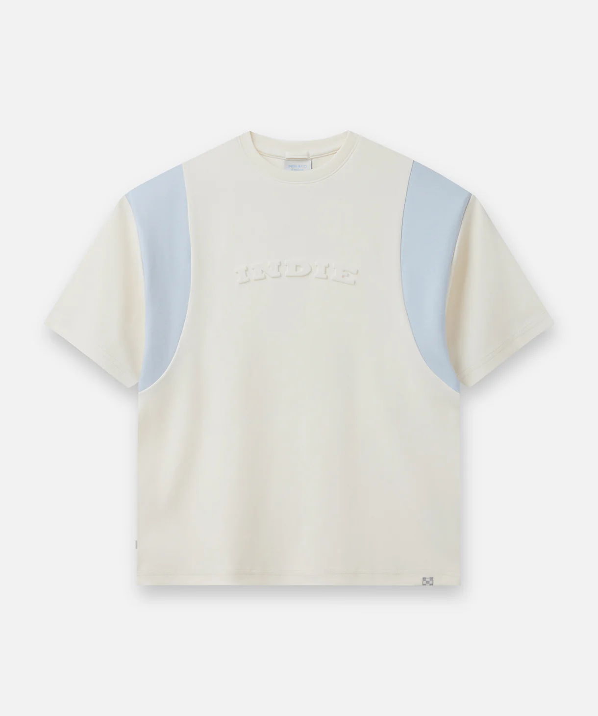 The Pier Embossed Tee - Cream