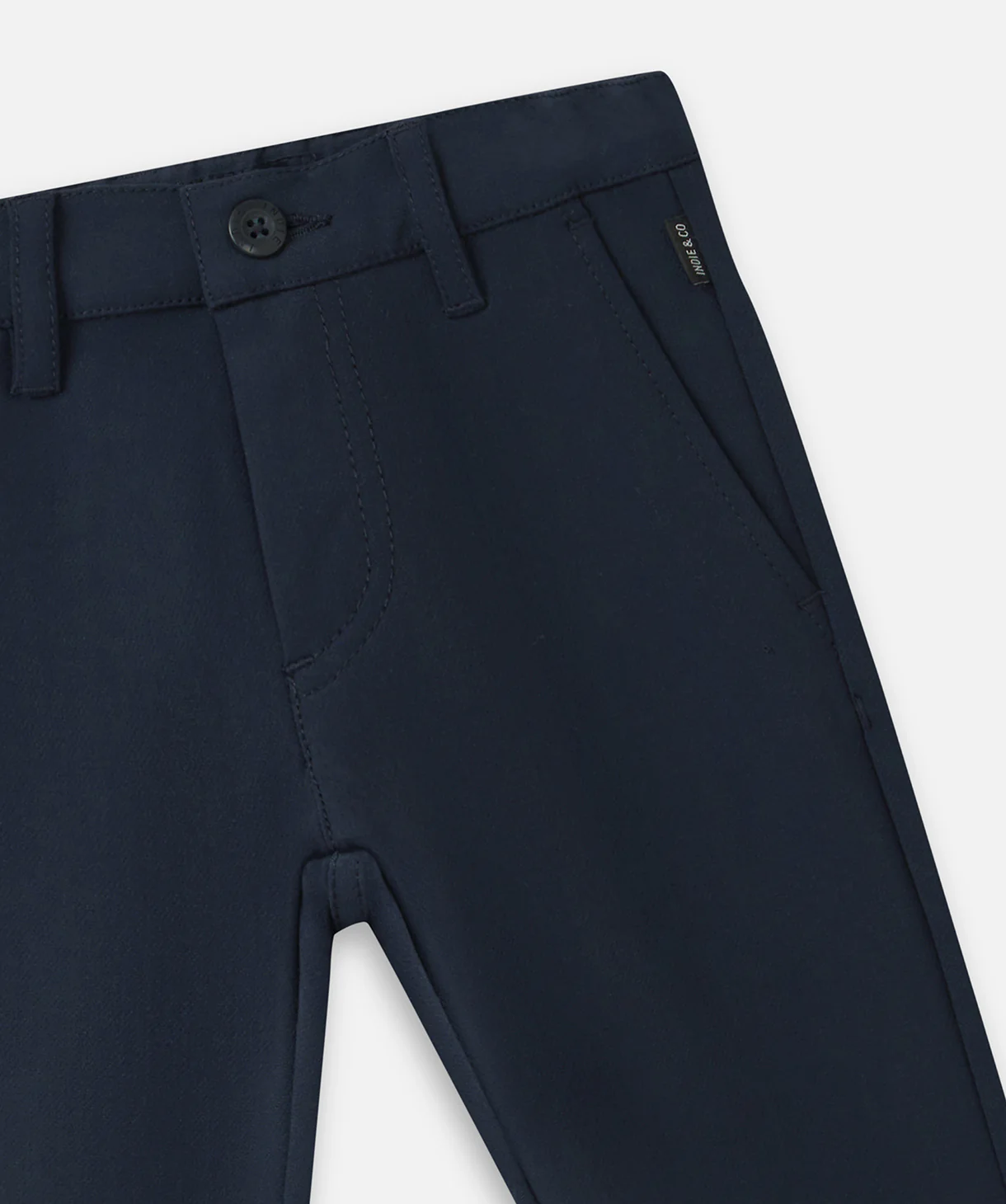The Indie Lusso Pant - Mid Navy - Image 3