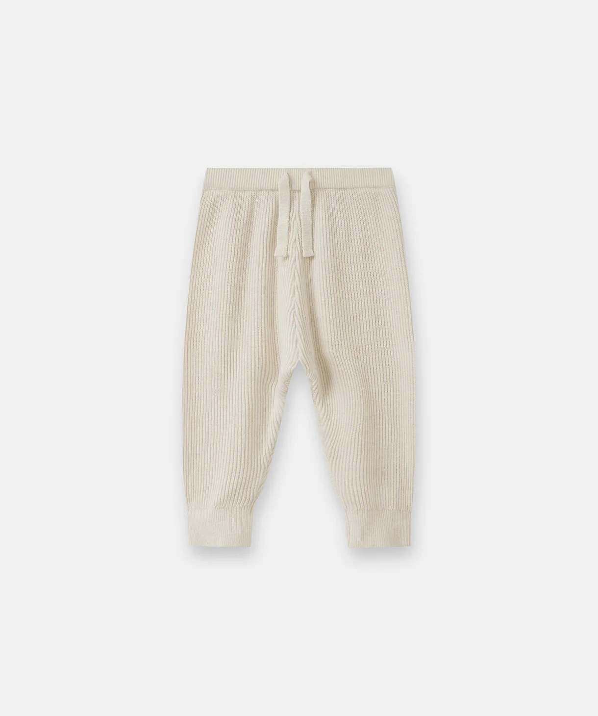 The Summit Knit Trackie - Lt Oat Marle