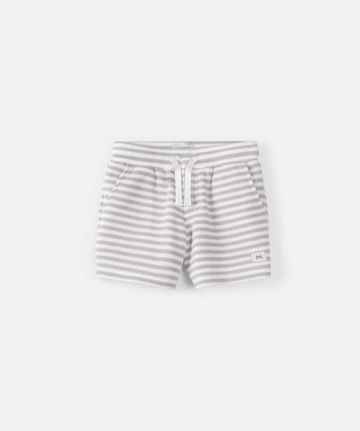 The Bergen Short - White/Mushroom