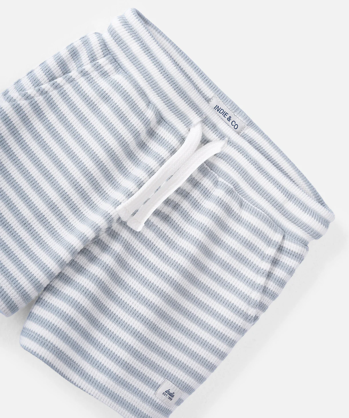 The Bergen Short - White/Steel - Image 2