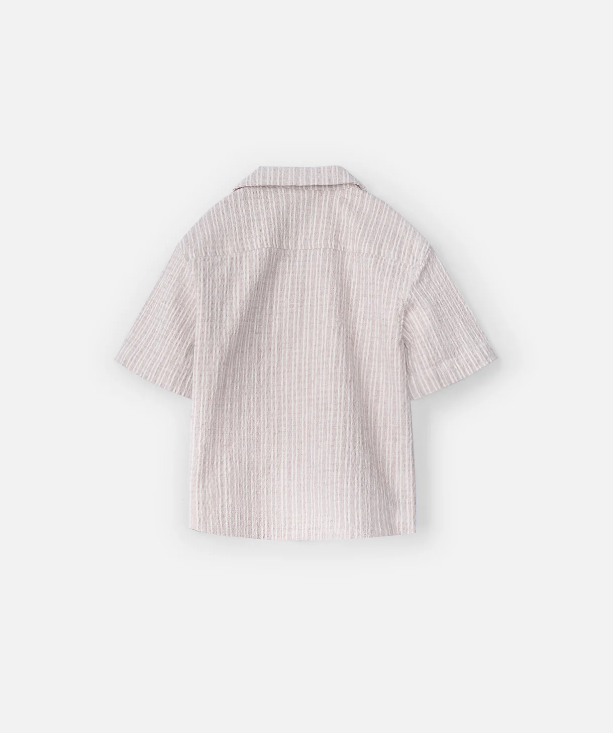 The Caleta S/s Shirt - Buckwheat/Cream - Image 4