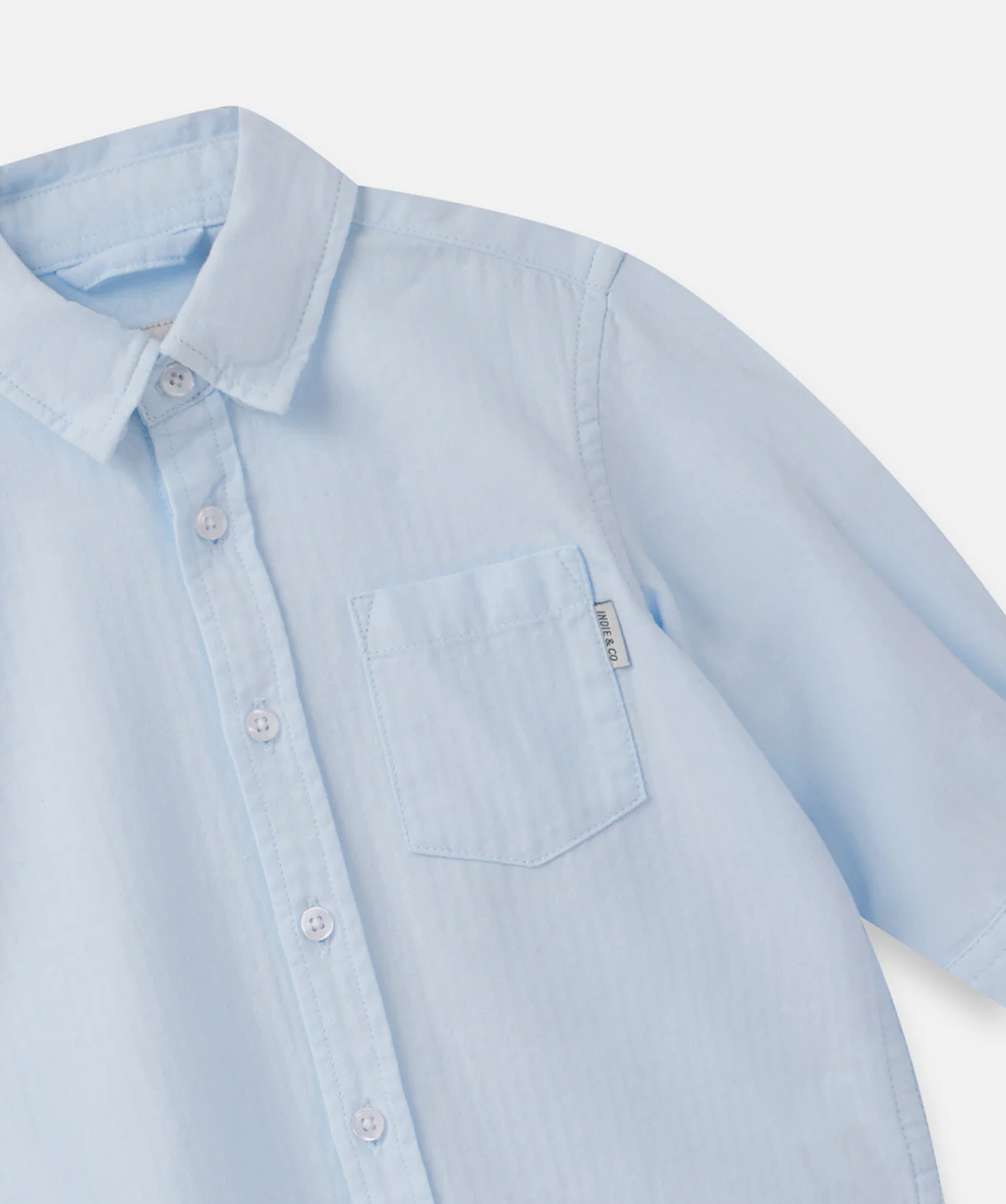 The Rockaway L/s Shirt - Chambray - Image 2