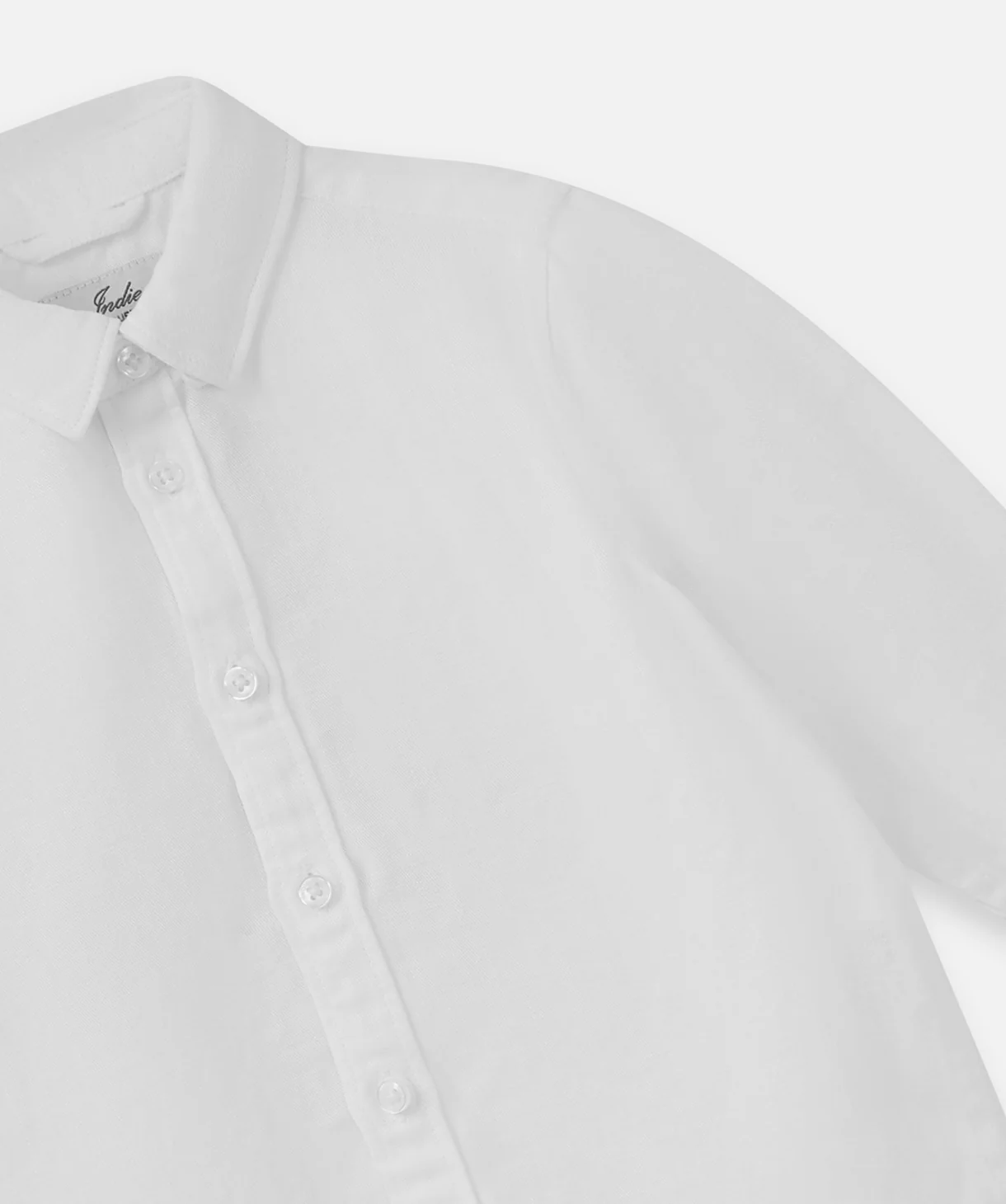 The Lawson Textured L/s Shirt - White - Image 3