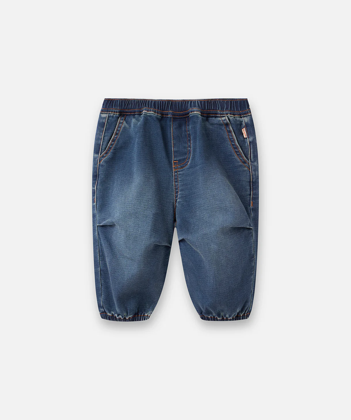 The Benson Pull On Pant - Blue Denim