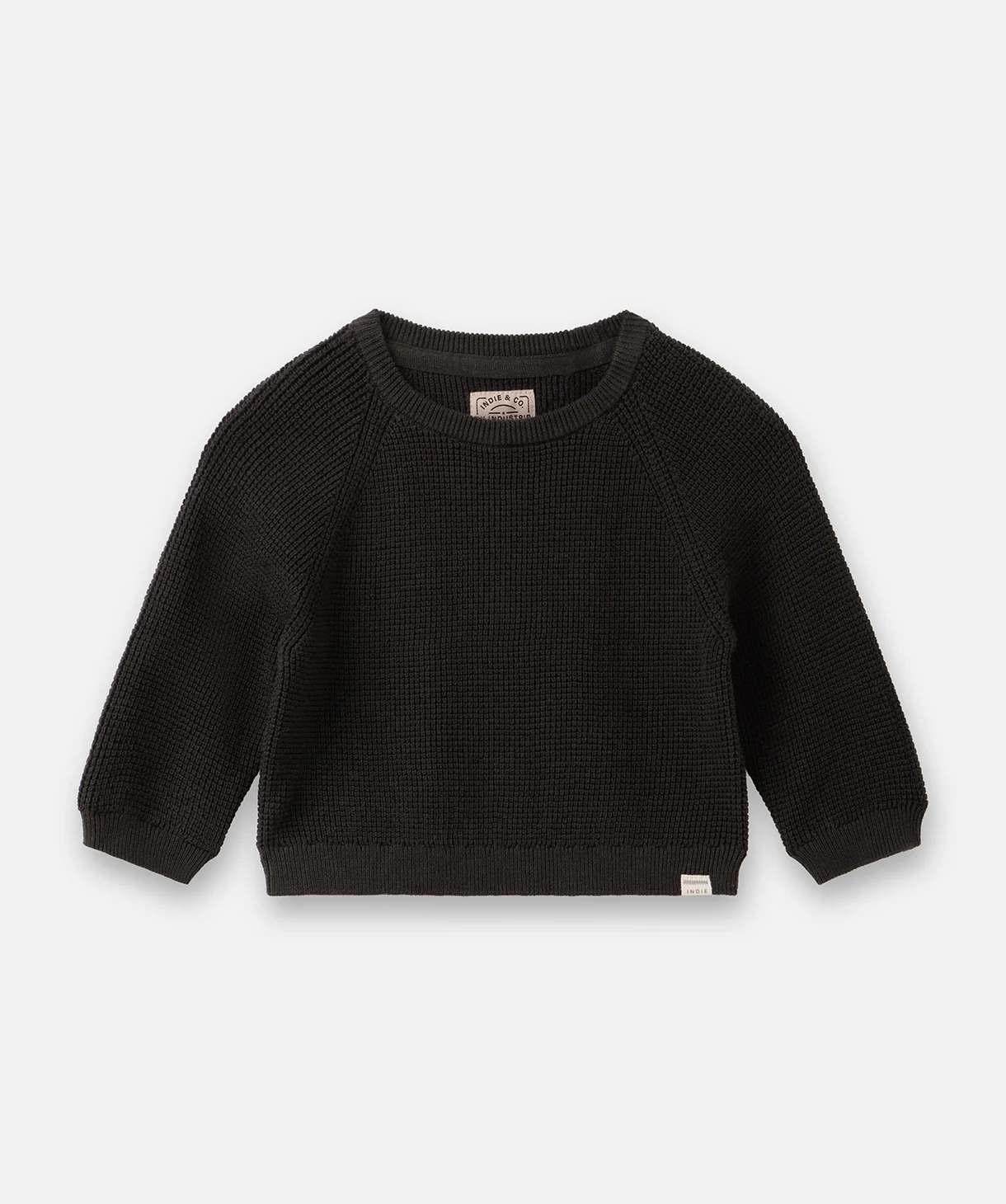 The Summit Raglan Knit - Espresso