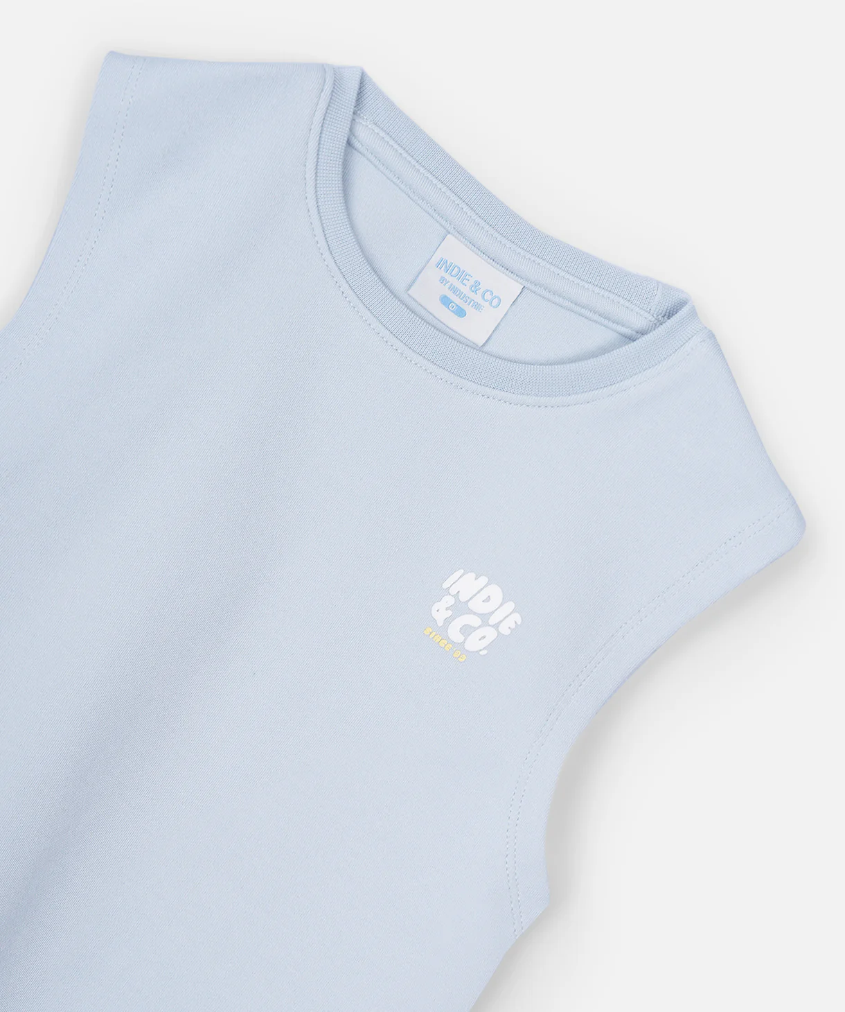 The Union Muscle Tee - Powder - Image 3