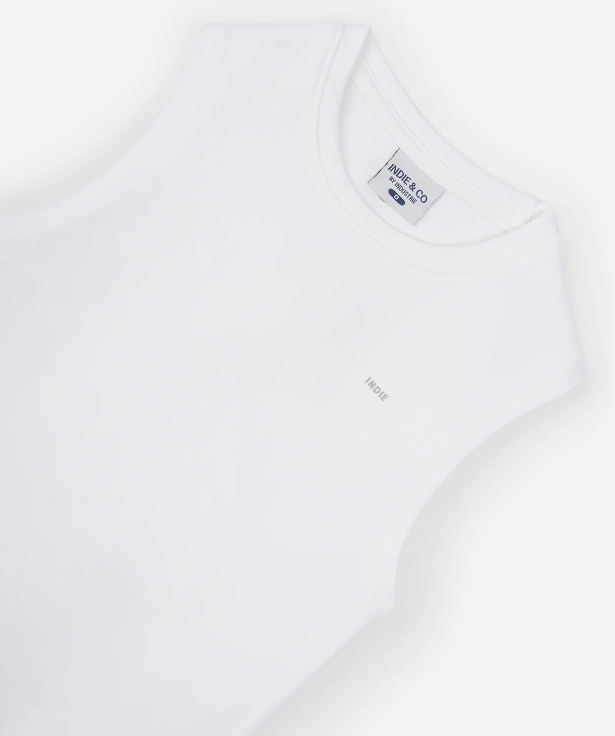 The Newport Muscle Tee - Chalk - Image 2