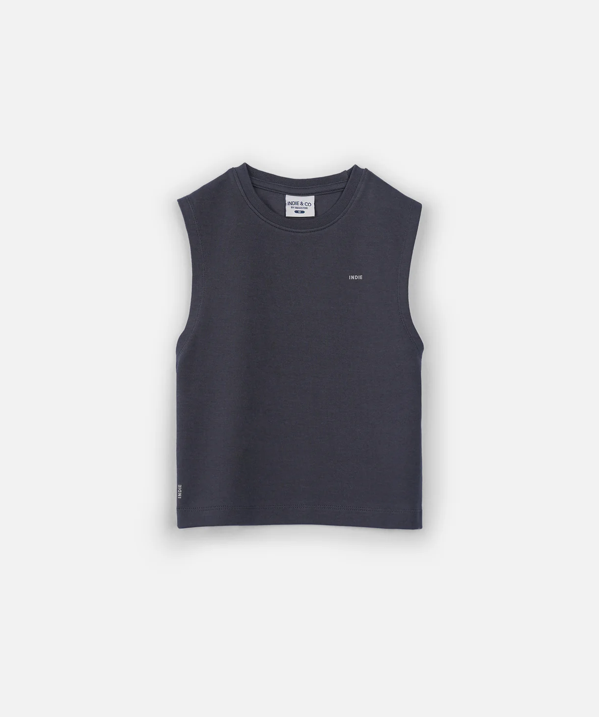 The Newport Muscle Tee - Steel