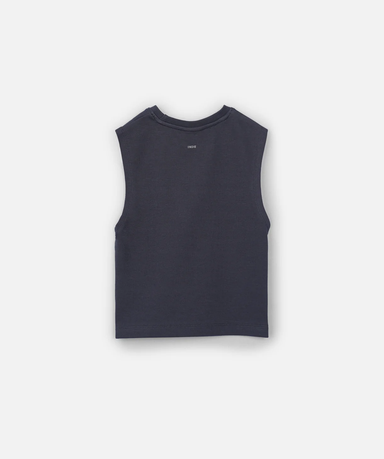 The Newport Muscle Tee - Steel - Image 3