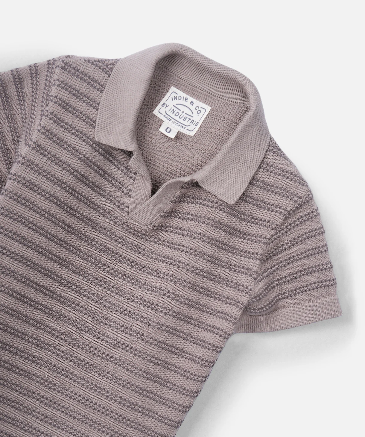 The Bolsa S/s Polo - Choc Combo - Image 2