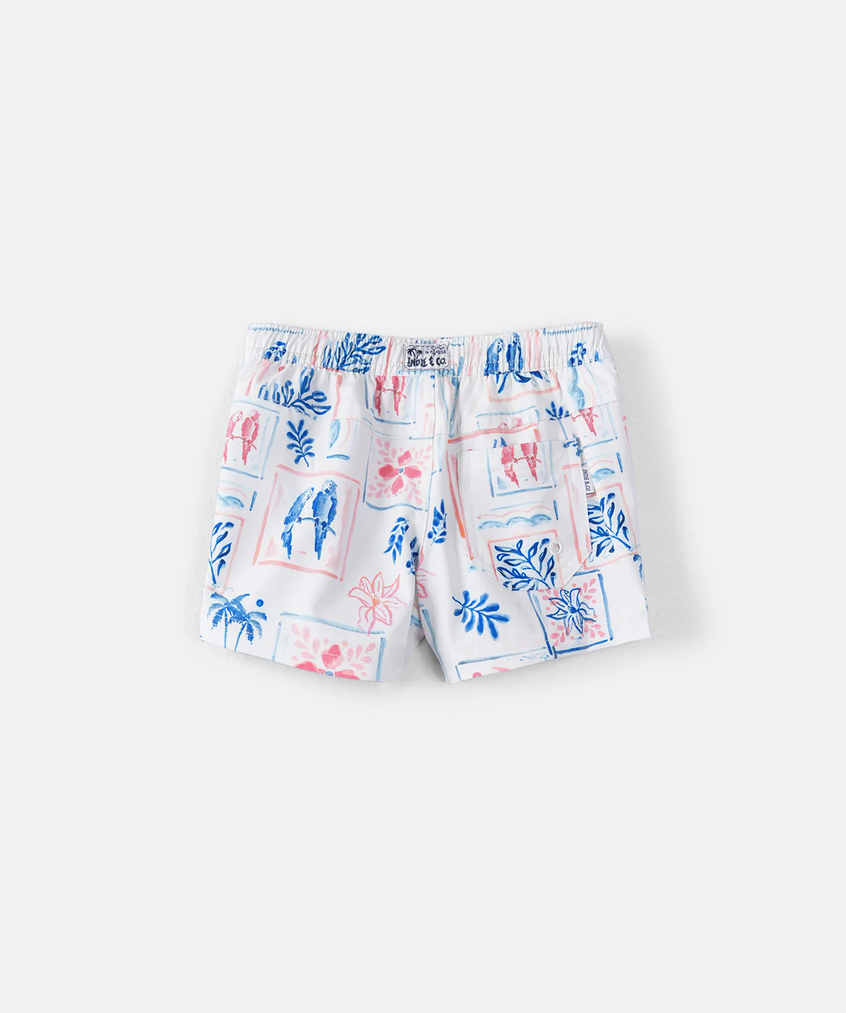 The Riviera Swim Trunk - Lt Blue/Multi - Image 3