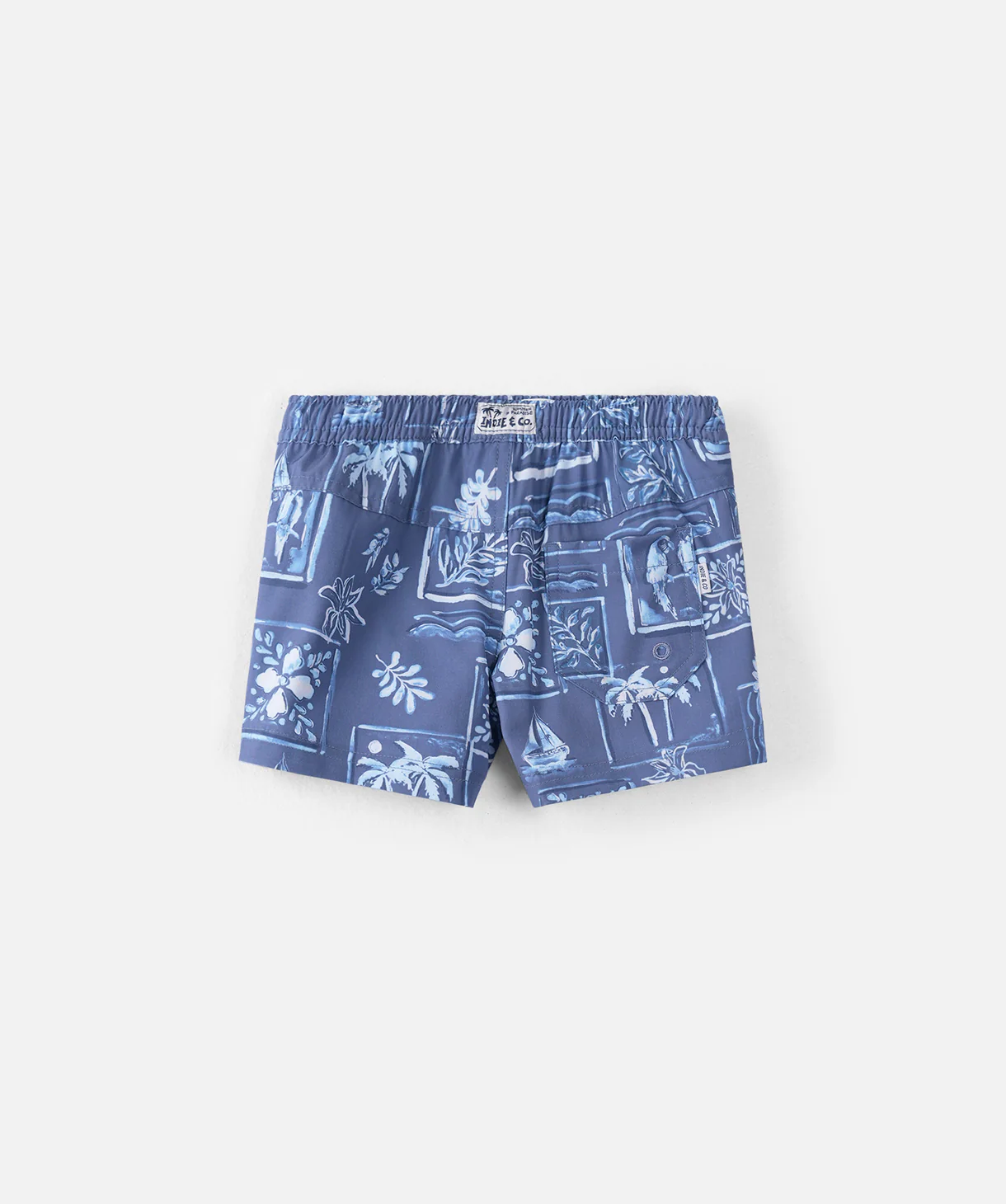 The Riviera Swim Trunk - Navy Combo - Image 3