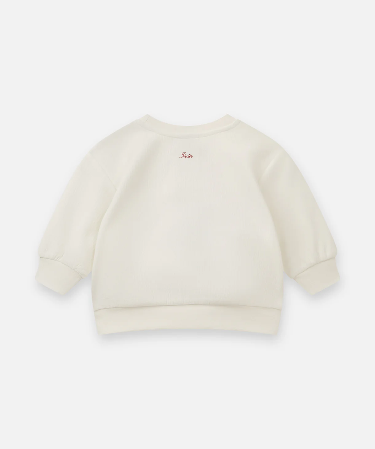 The Lugo Textured Sweat - Cream - Image 4