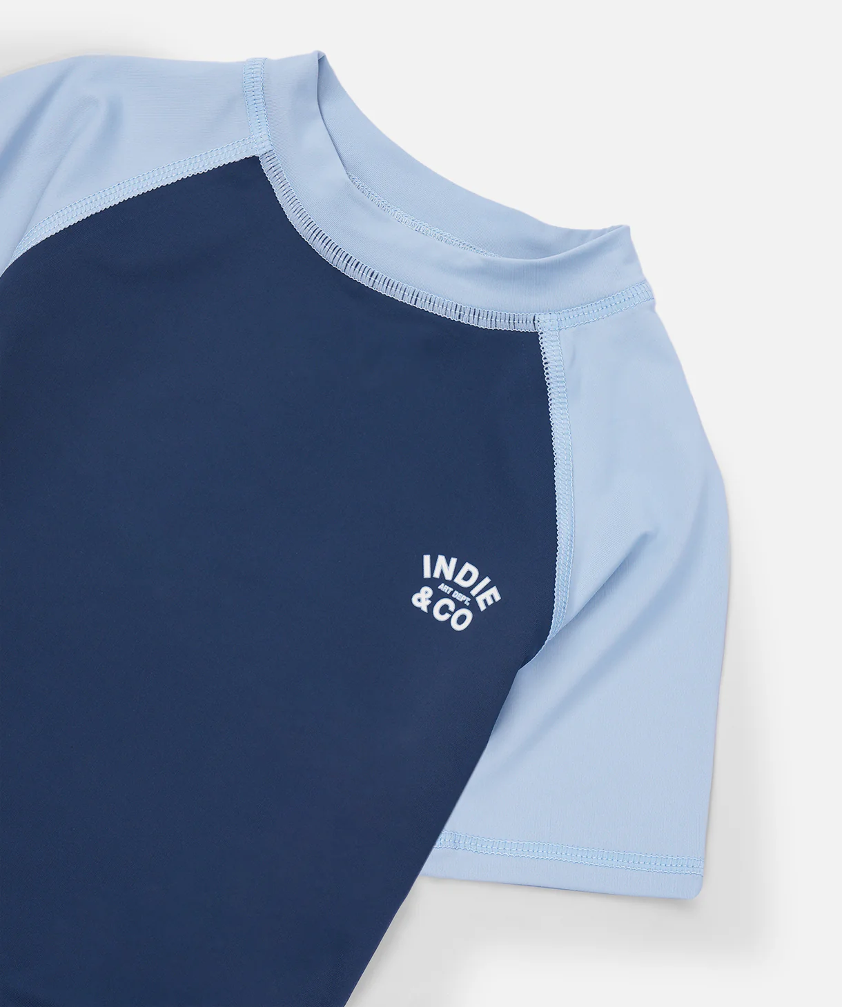 The Union S/s Rashie - Blue Combo - Image 3