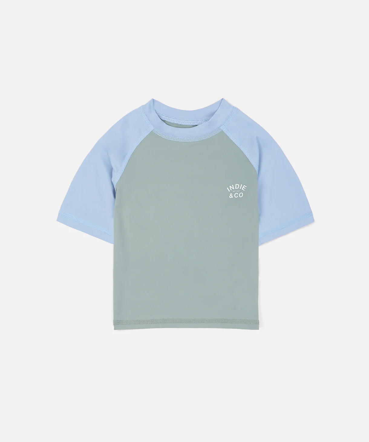 The Union S/s Rashie - Meadow/Day Blue