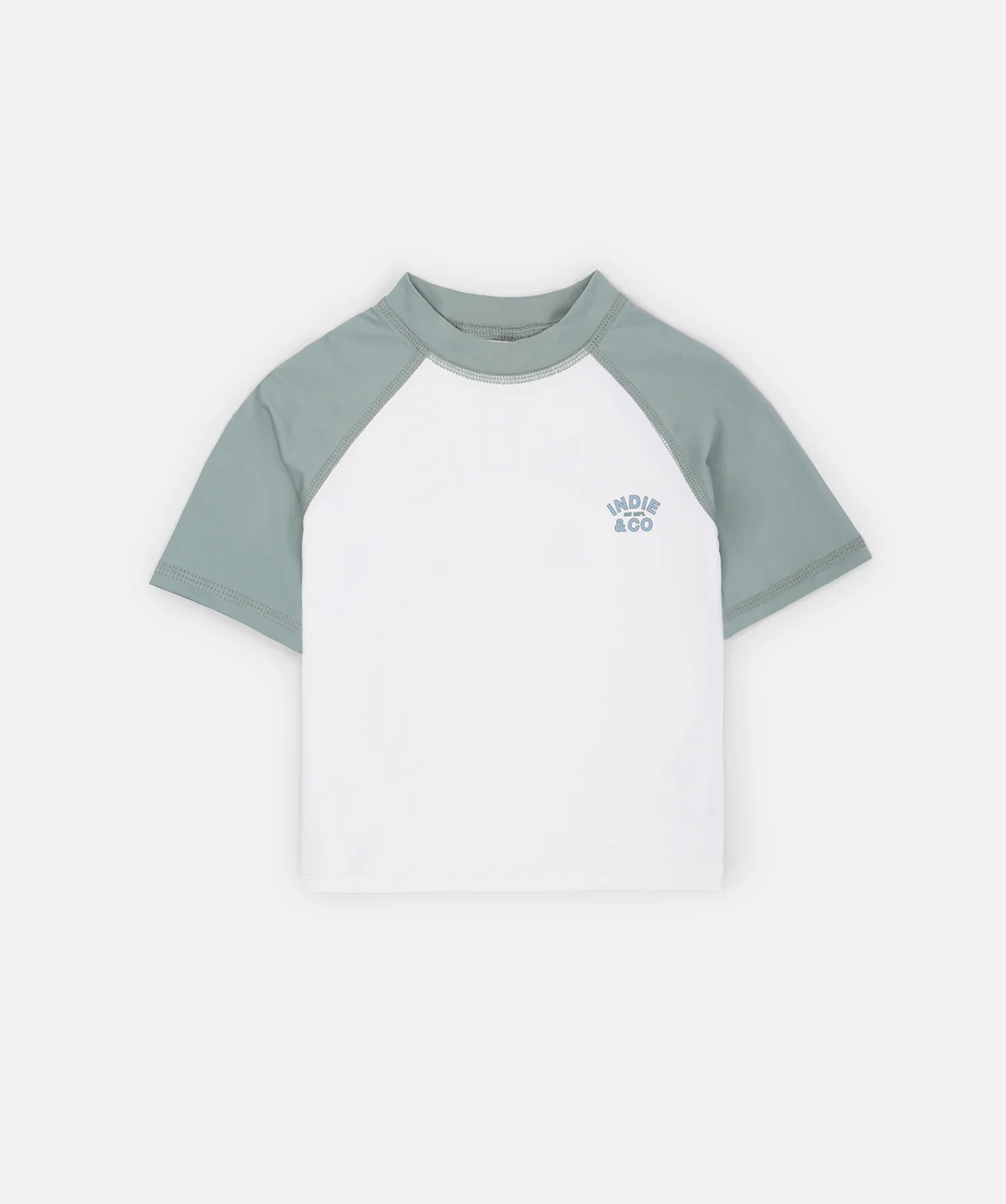 The Union S/s Rashie - White/Meadow