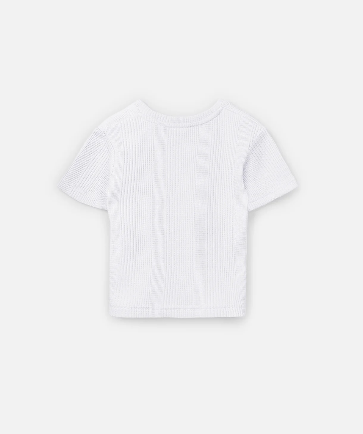 The Veneto Waffle Tee - Chalk - Image 3