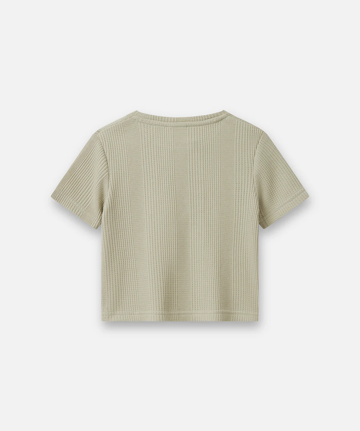 The Veneto Waffle Tee - Pebble - Image 3
