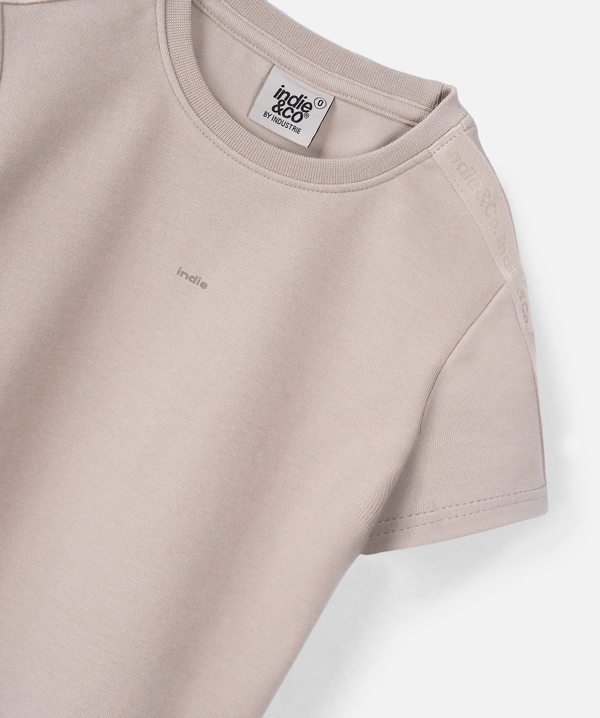 The Luxe Romford Tee - Tan - Image 2