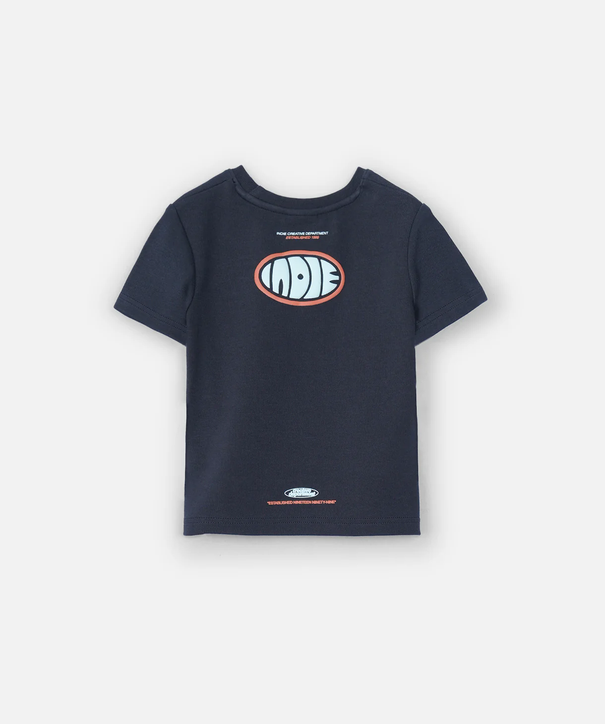 The Stacked Tee - Slate/Mint - Image 2