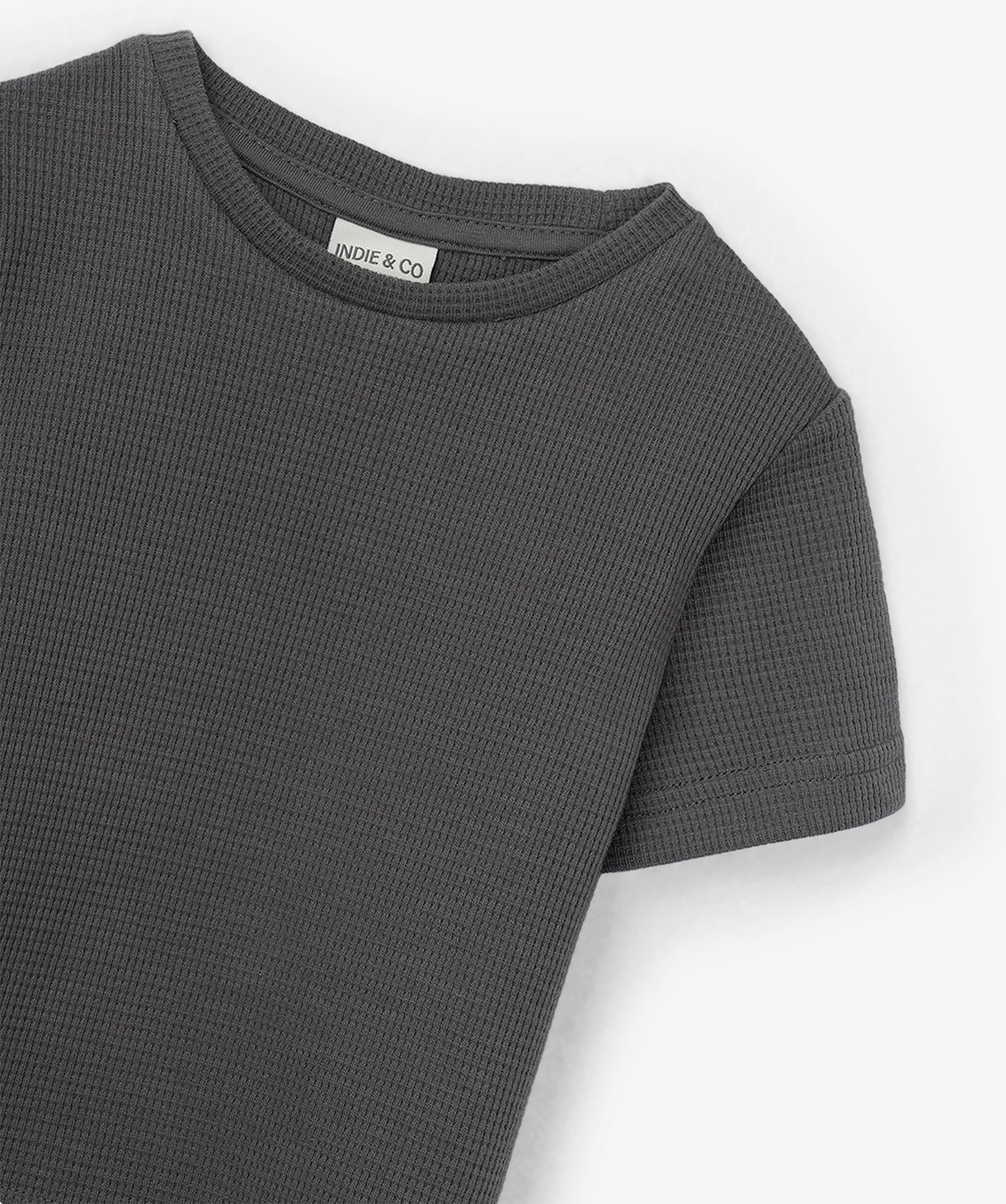 The New Flynn Tee - Charcoal - Image 2