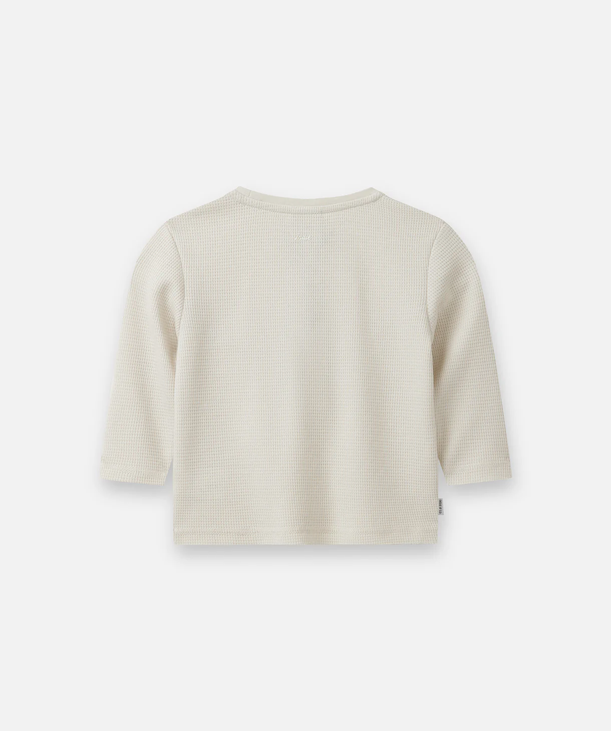 The Bryant Waffle Ls Tee - Sand - Image 3