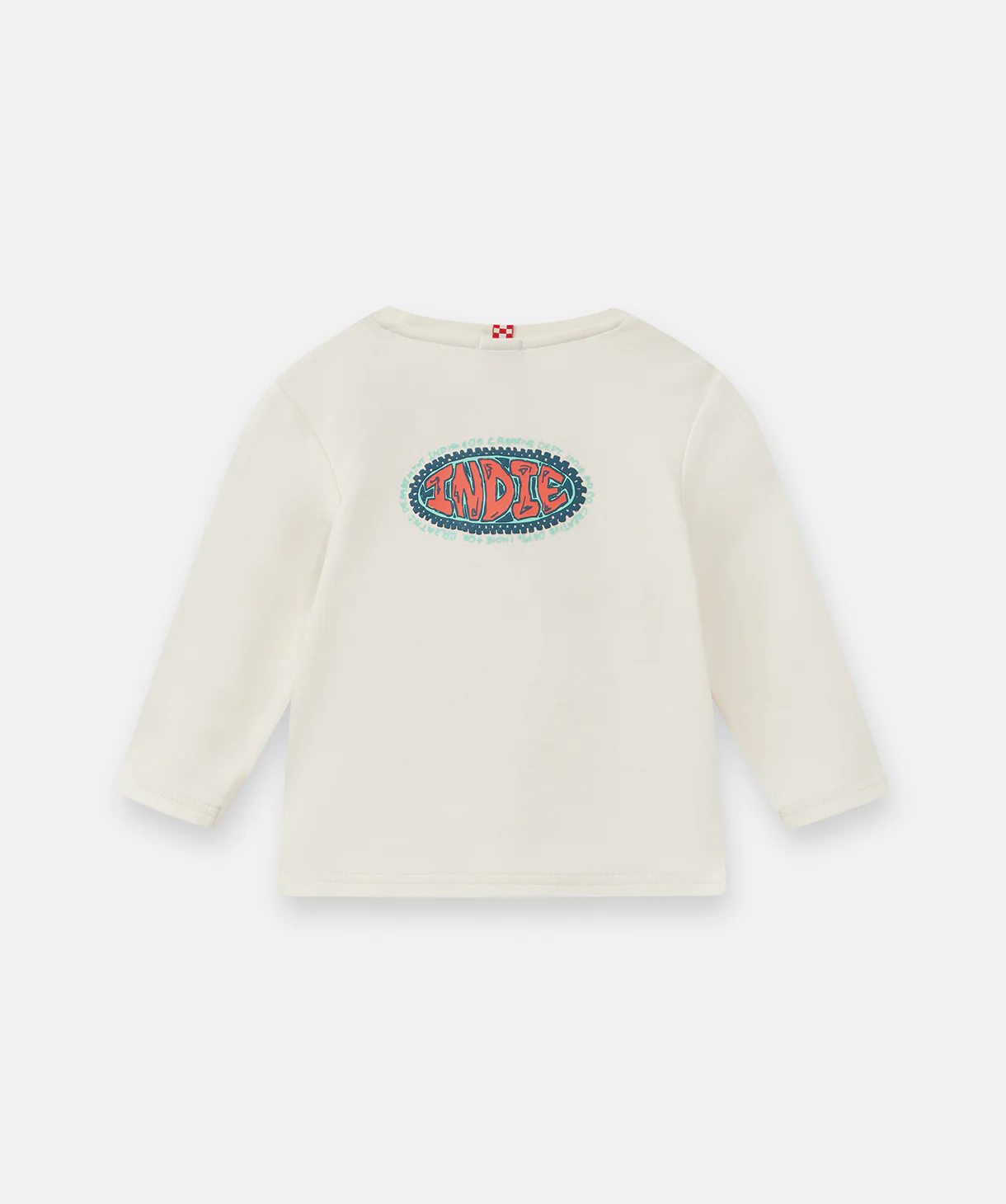 The Livingston L/s Tee - Cream - Image 2