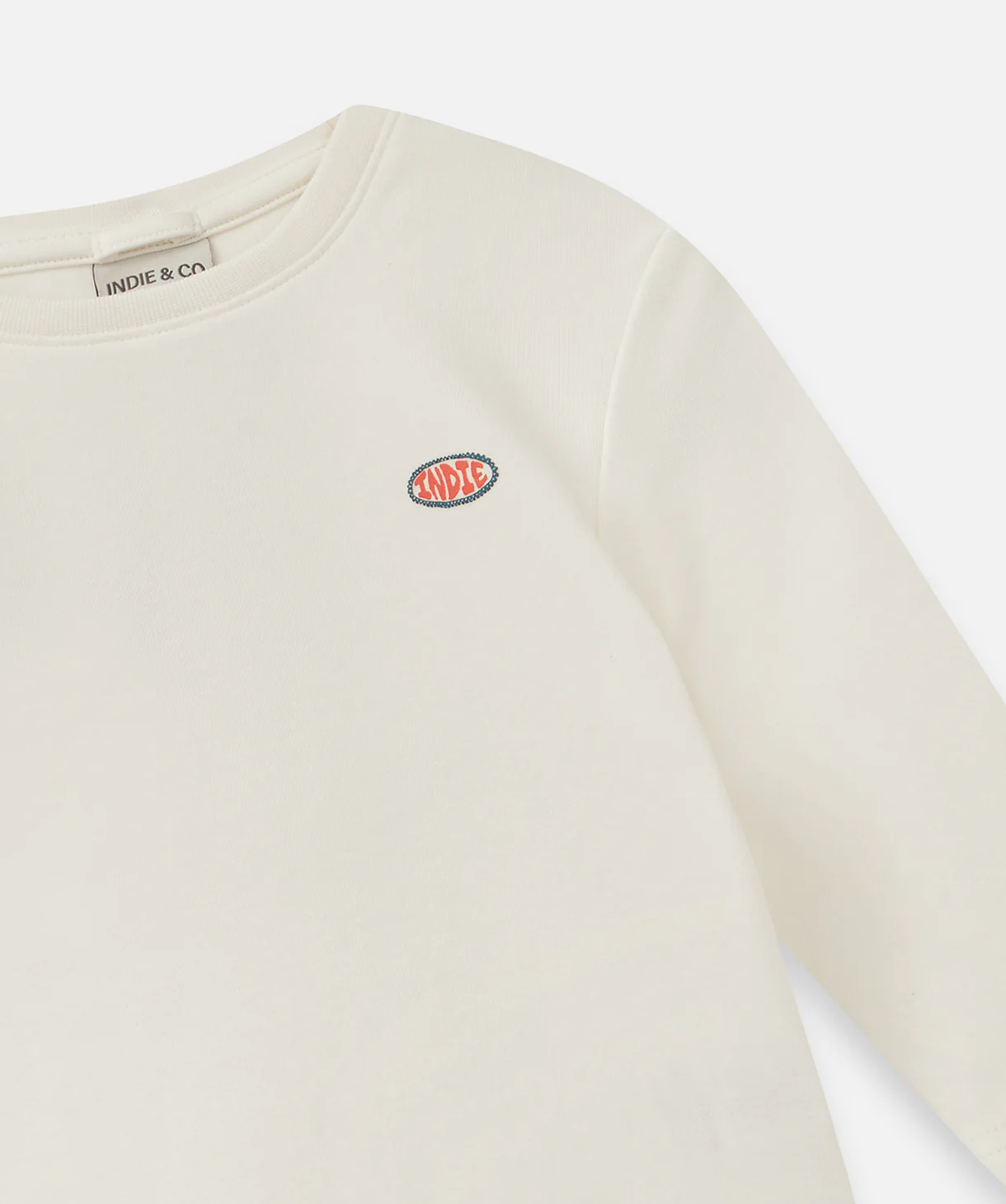 The Livingston L/s Tee - Cream - Image 3