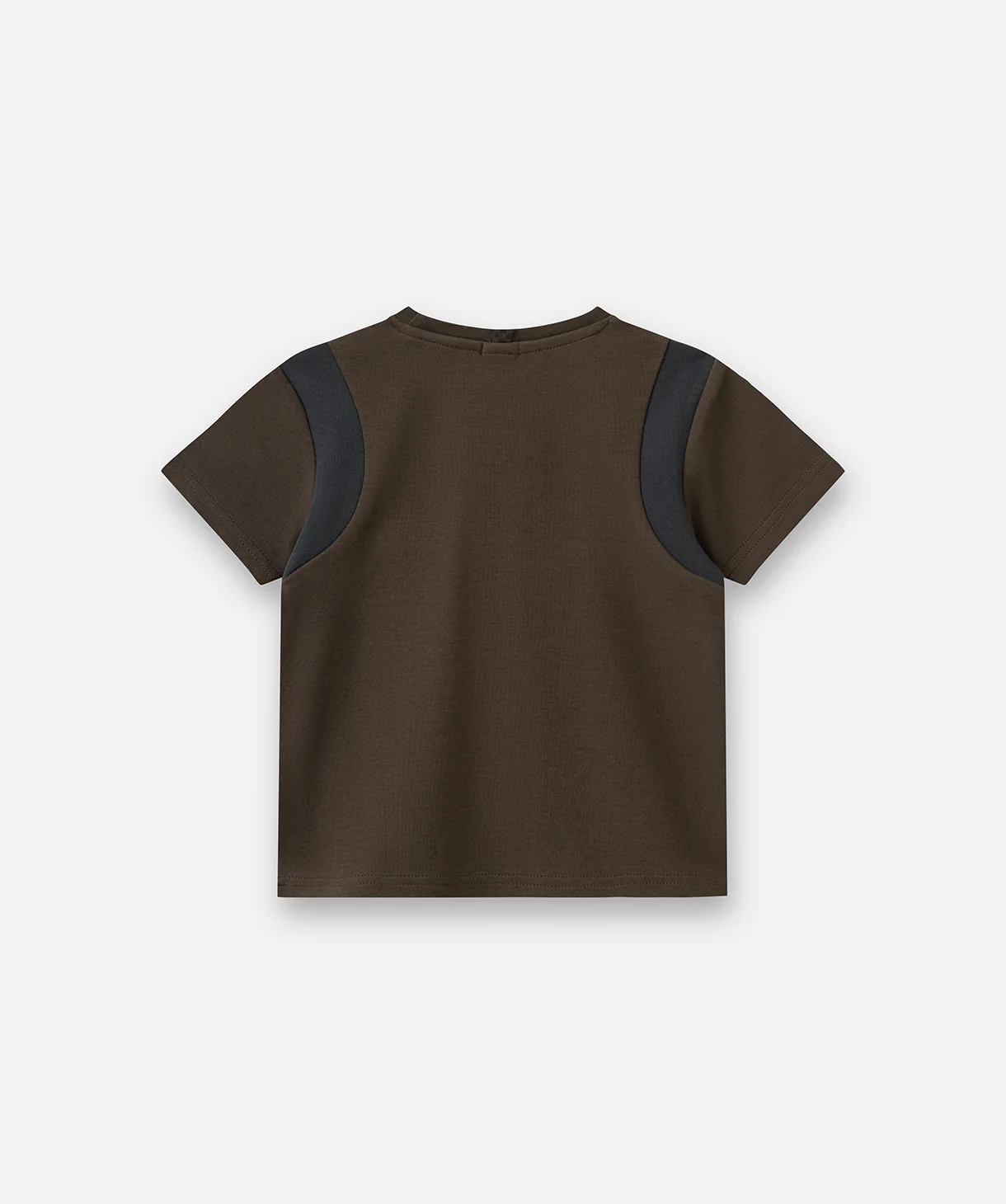 The Pier Embossed Tee - Chocolate - Image 3