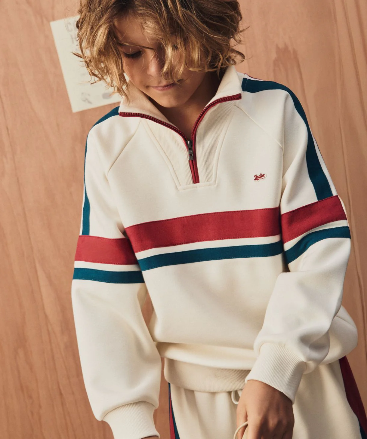 The Chalet Tracktop - Ecru Combo - Image 2
