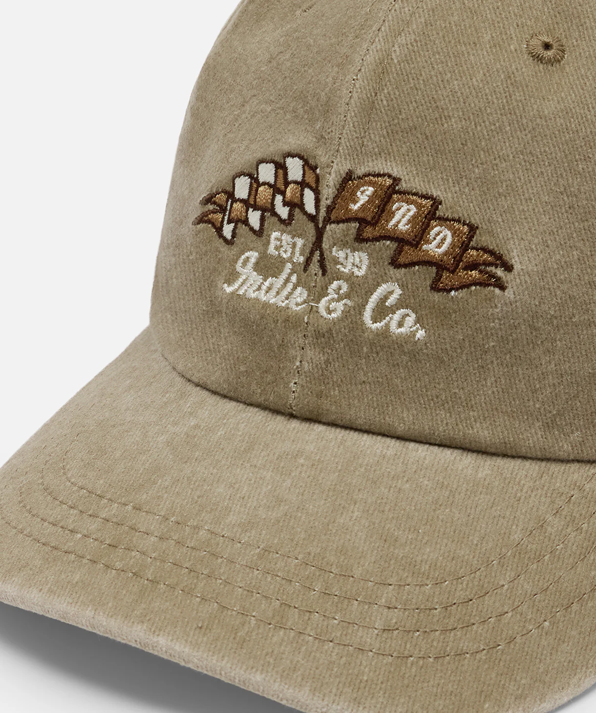 The Speedway Cap - Dk Clay (3-7 Yrs) - Image 2