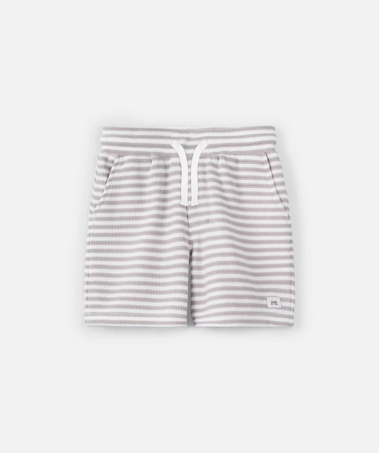 The Bergen Short - White/Mushroom