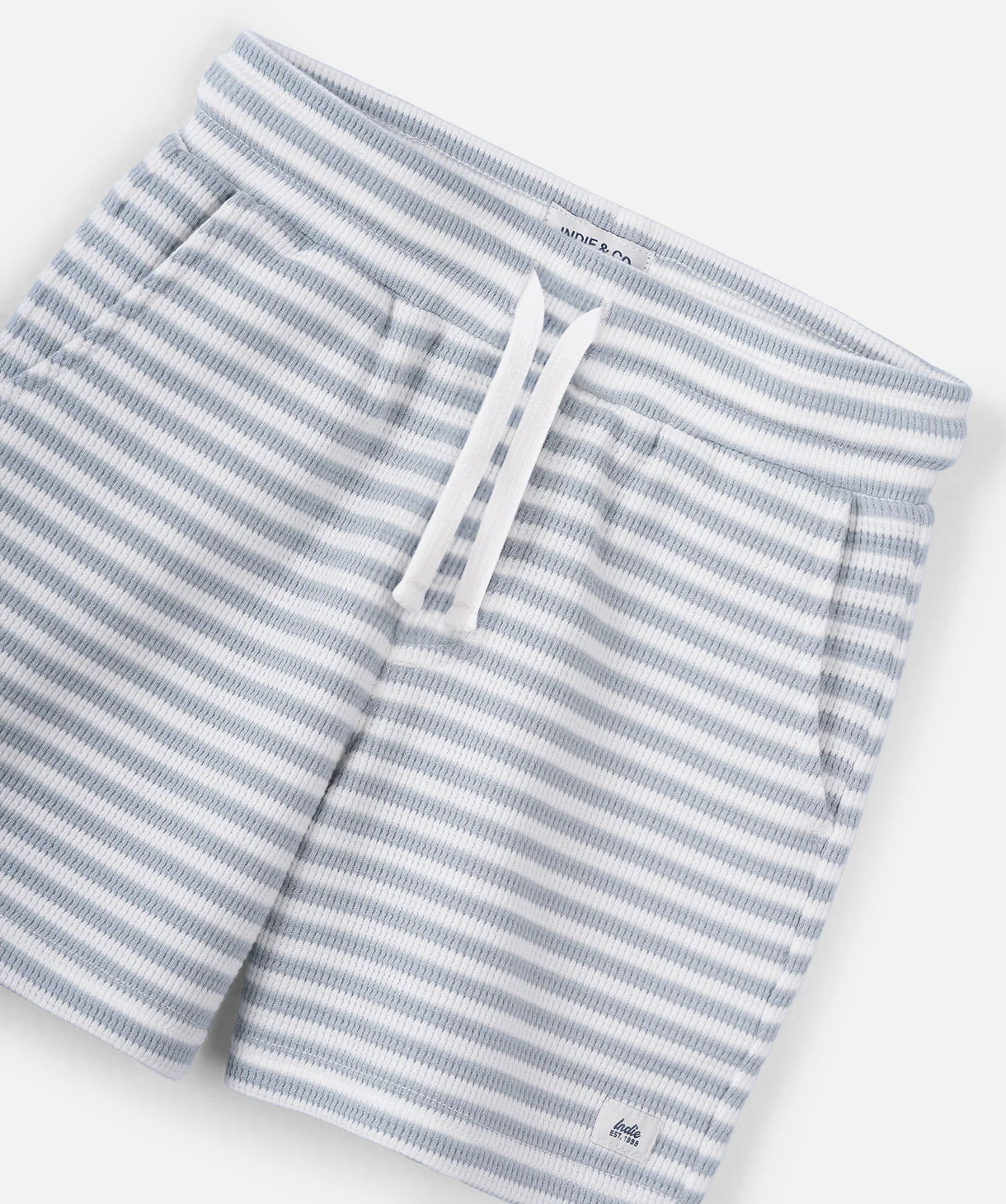 The Bergen Short - White/Steel - Image 2