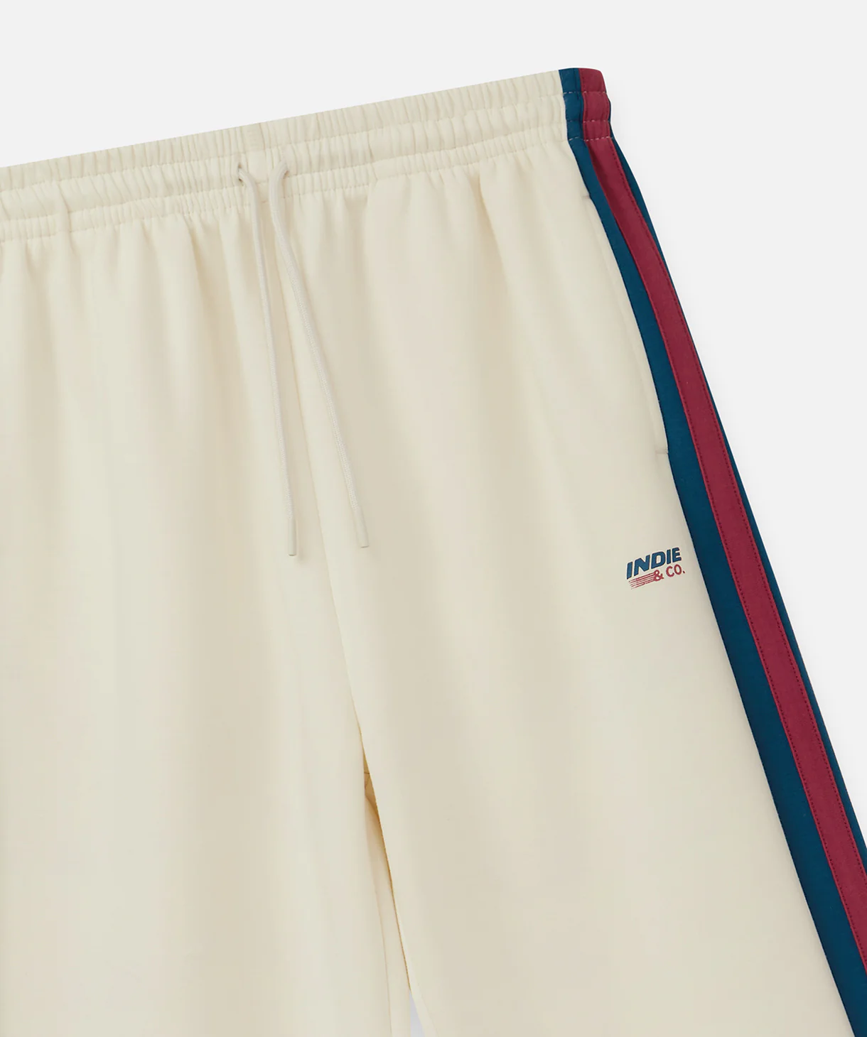 The Luxe Tech Trackpant - Ecru Combo - Image 3