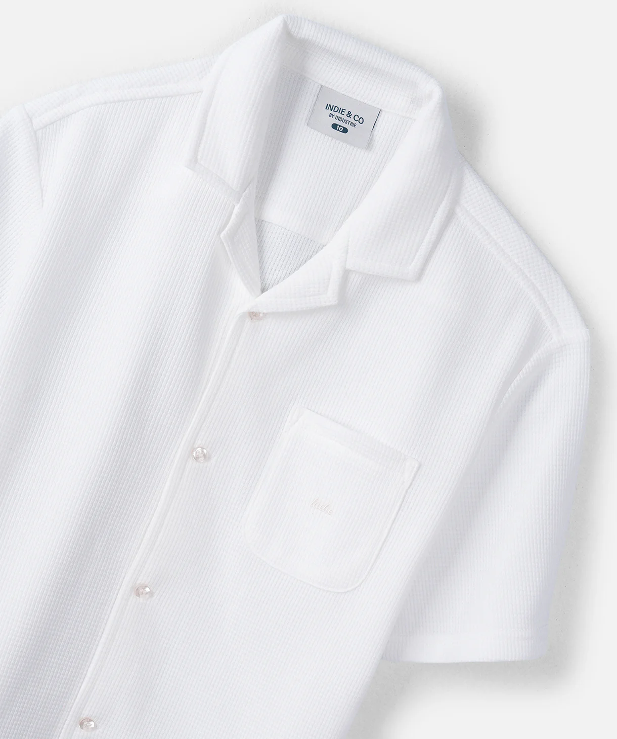 The New Flynn S/s Shirt - Chalk - Image 3
