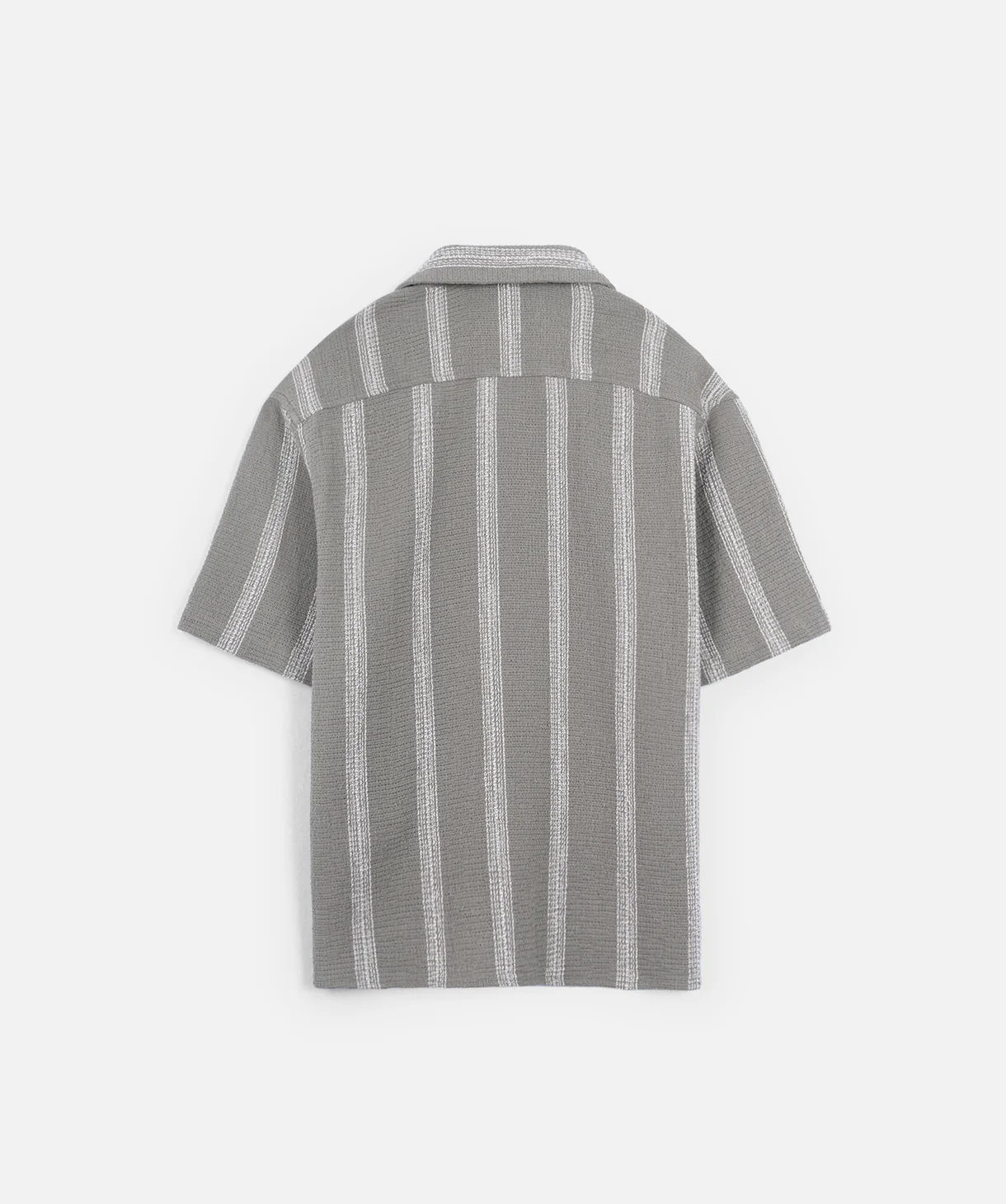 The Cefalu S/s Shirt - Olive/White - Image 4