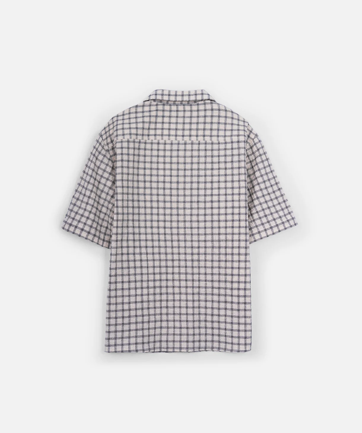 The Torrente S/s Shirt - Stone/Navy - Image 4