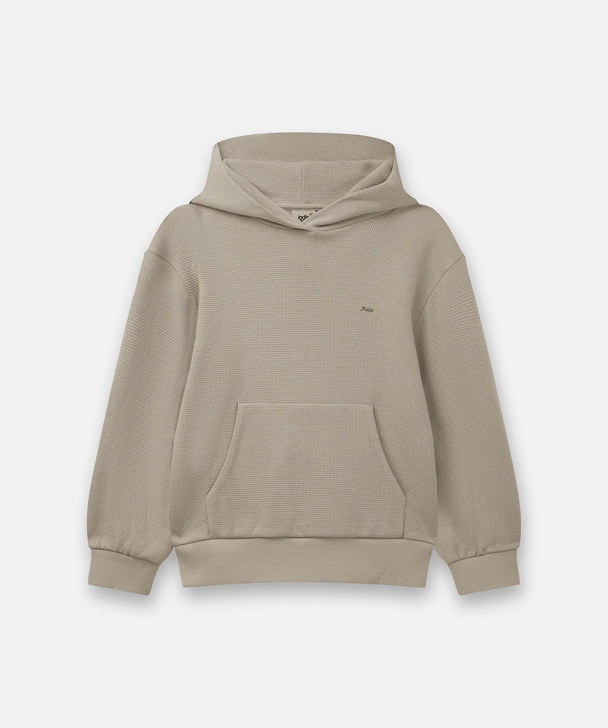 The Jackson Waffle Hoodie - Mushroom