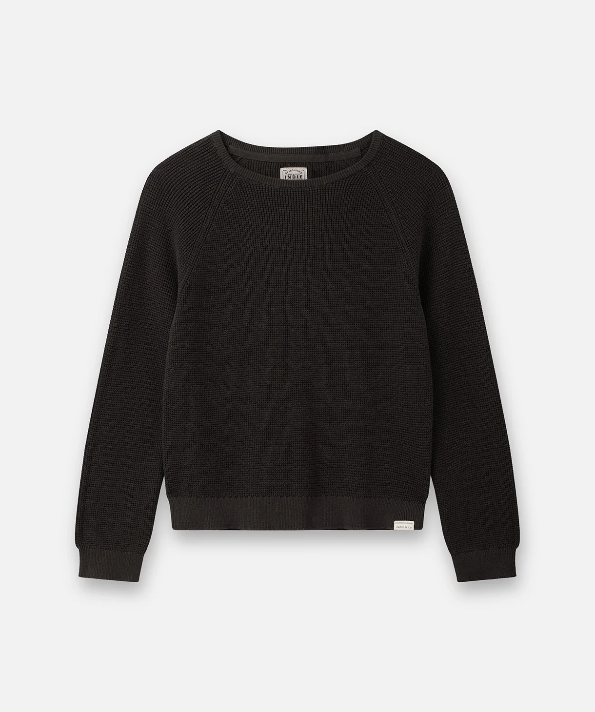The Summit Raglan Knit - Espresso