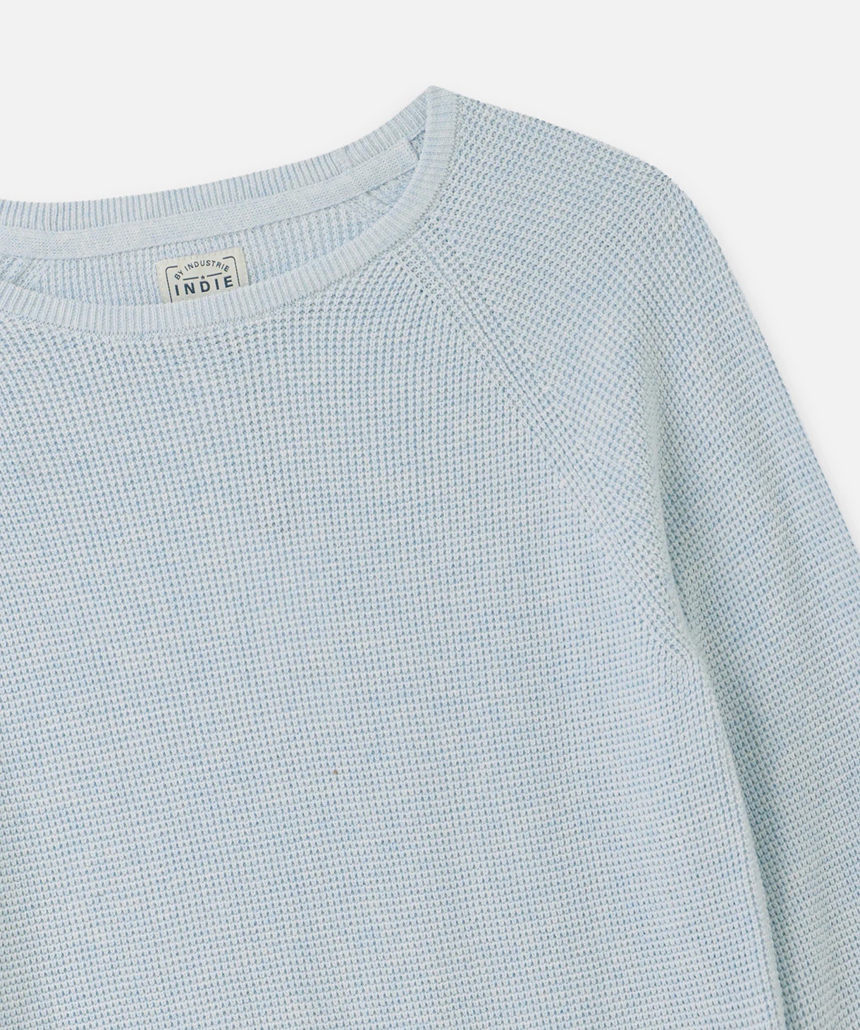 The Summit Raglan Knit - Sky Marle - Image 3