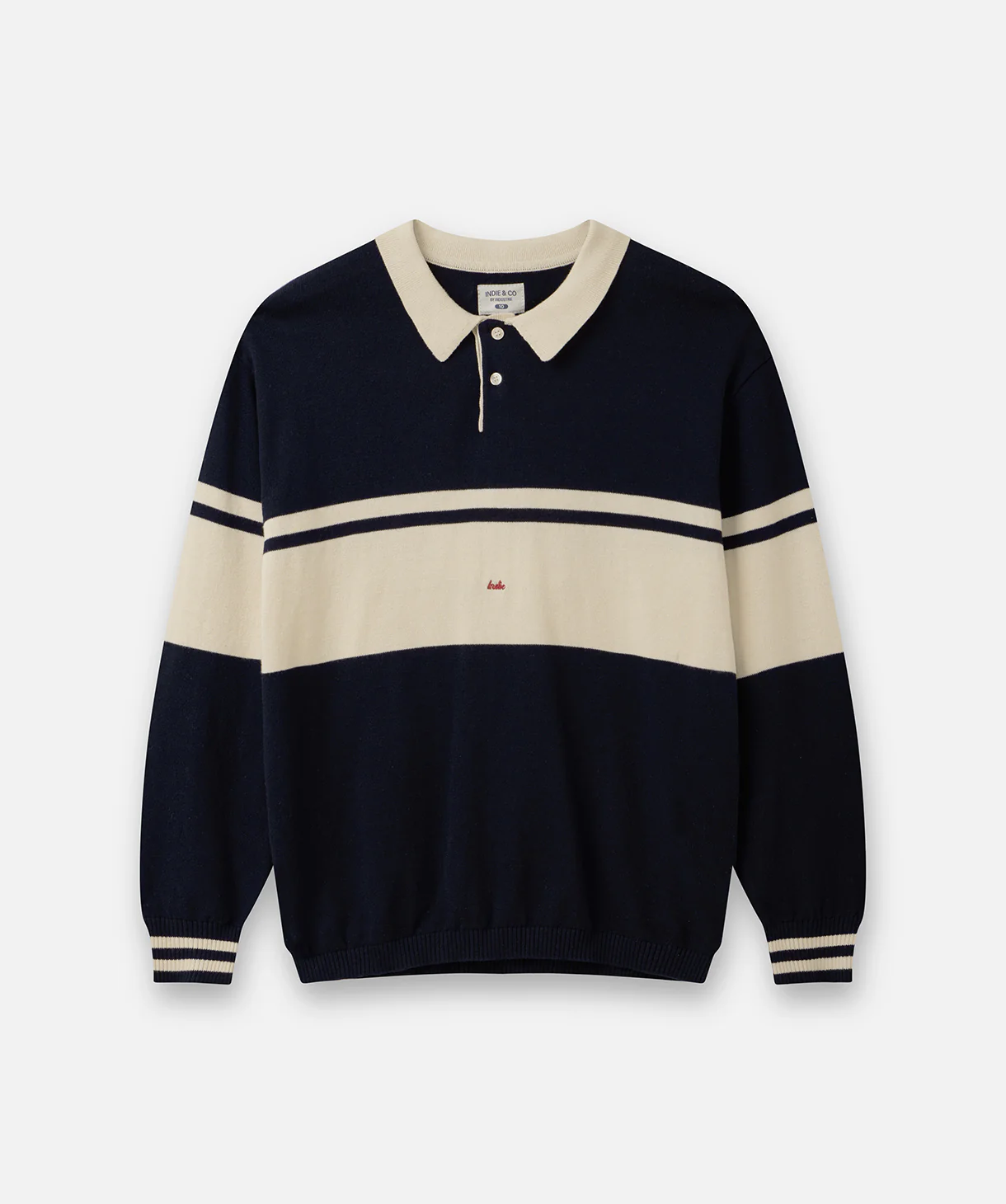 The Topanga Knit - Dk Navy/Cream