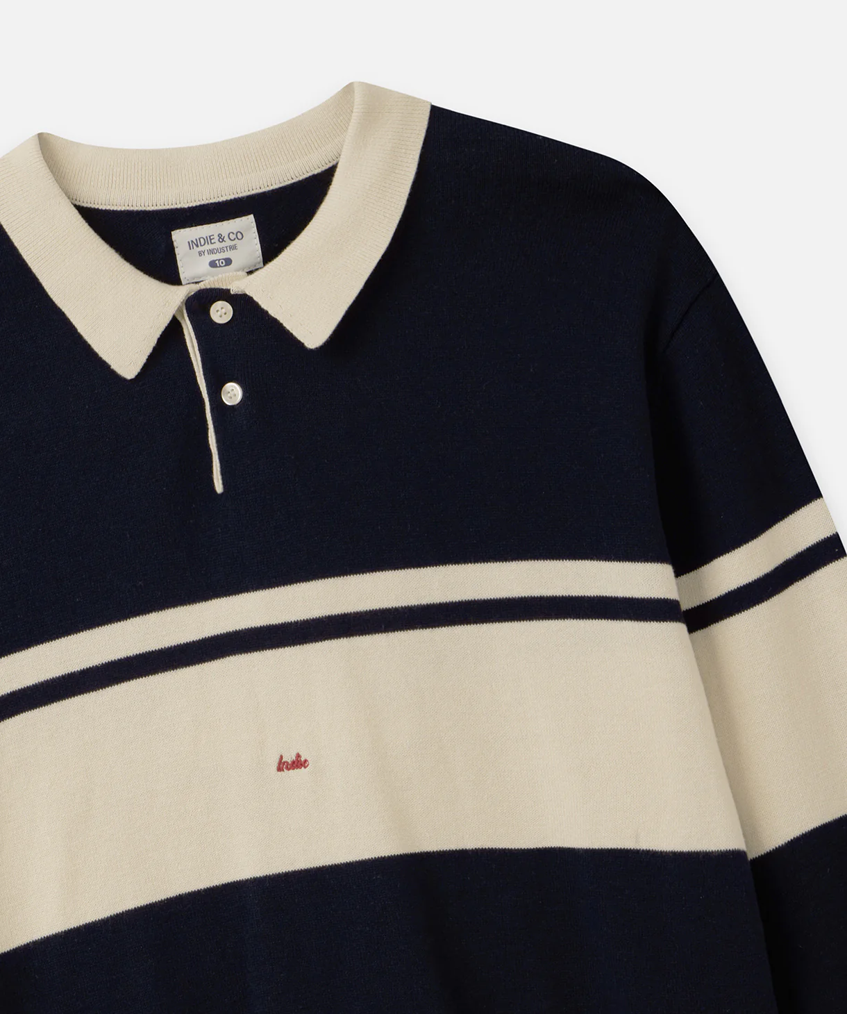 The Topanga Knit - Dk Navy/Cream - Image 3