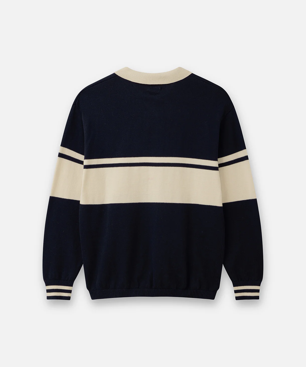 The Topanga Knit - Dk Navy/Cream - Image 4
