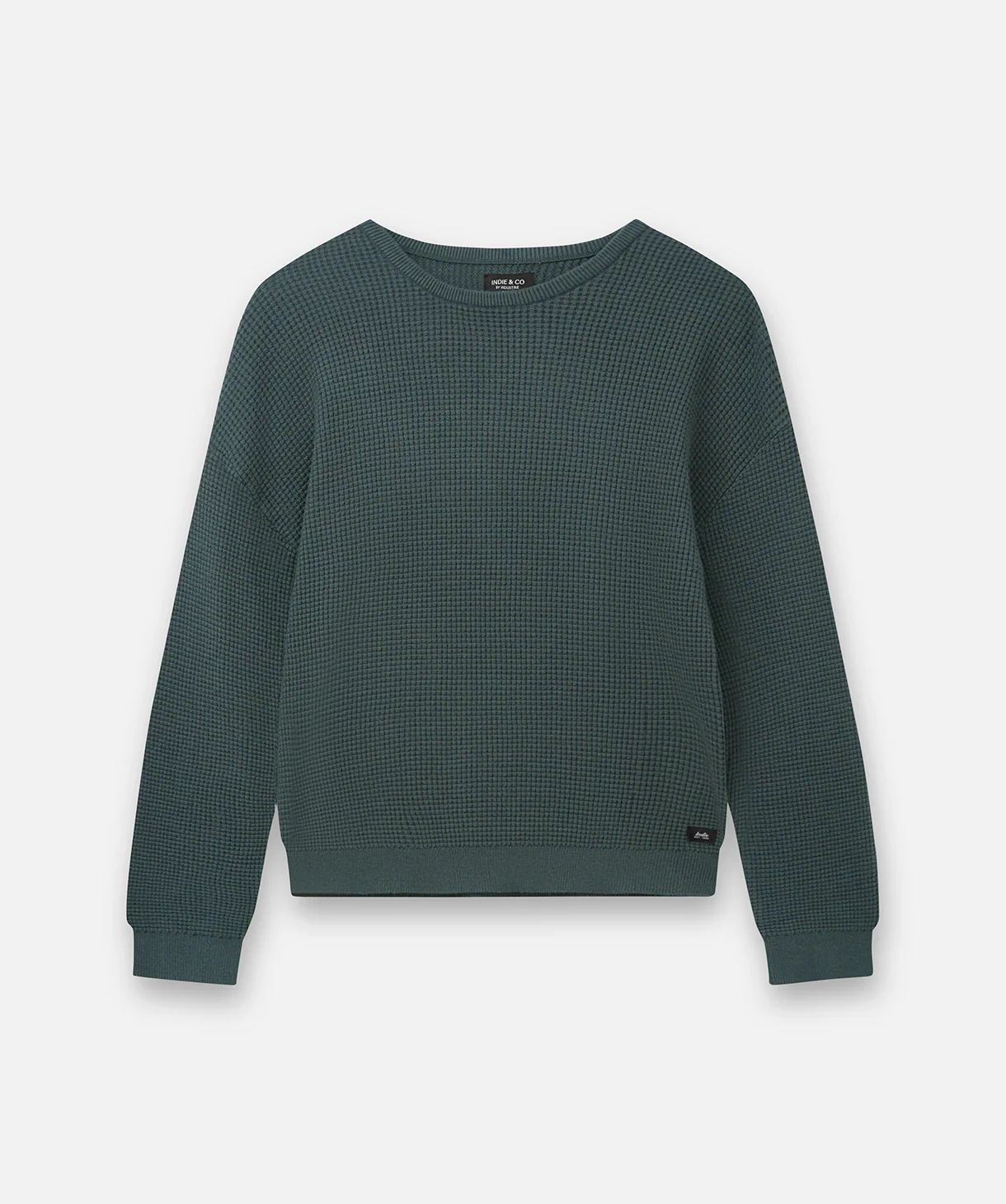 The Indie Philly Waffle Knit - Gasoline