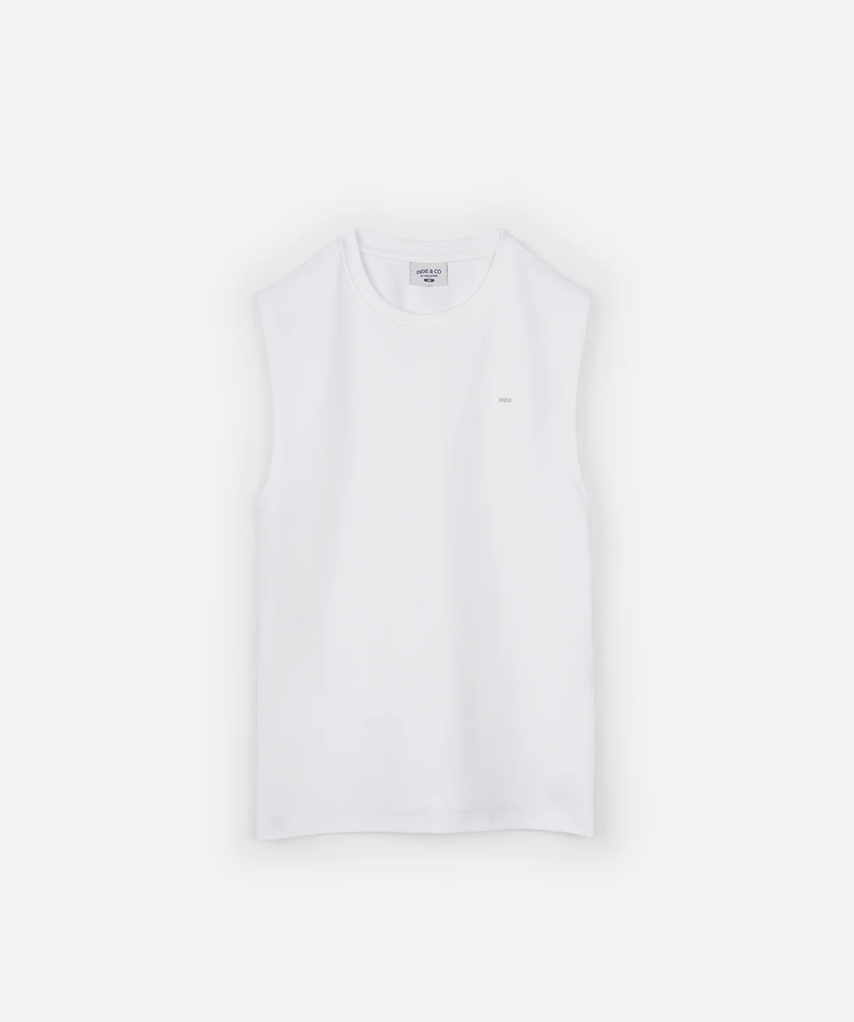 The Newport Muscle Tee - Chalk
