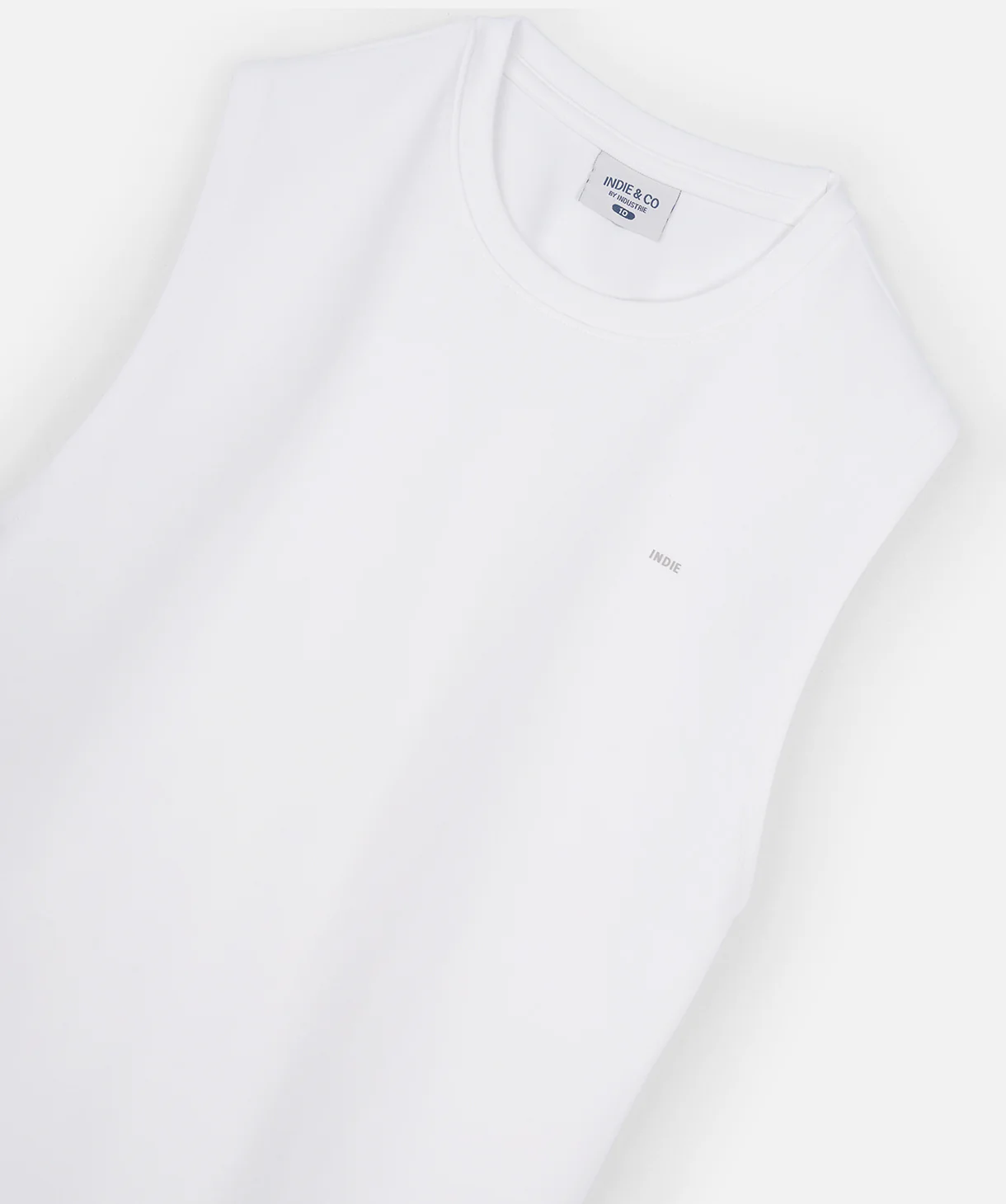 The Newport Muscle Tee - Chalk - Image 2